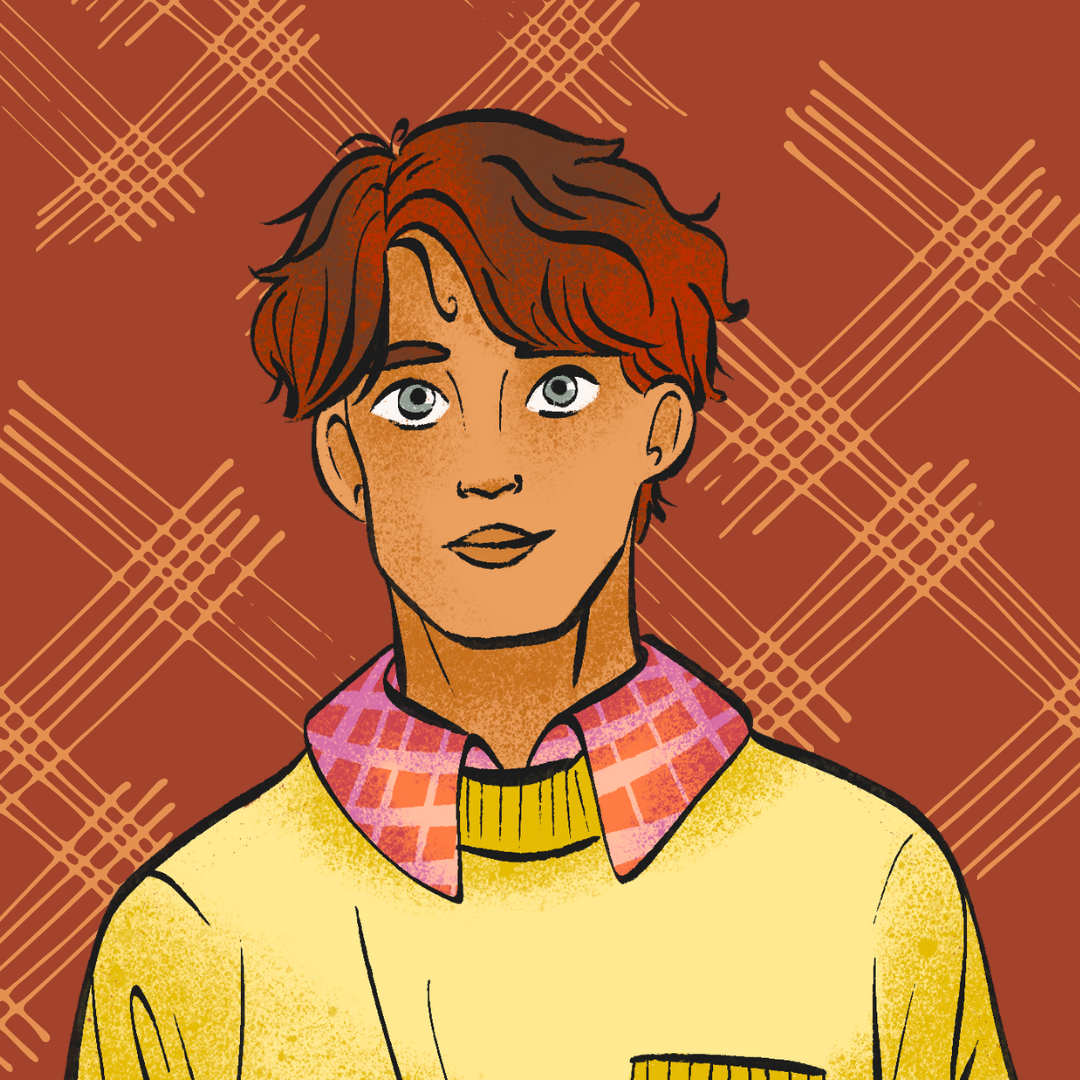 Illustration of the fictional character Willem van Buren